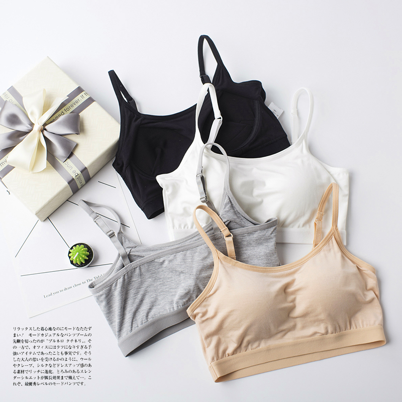 new pattern modal Cup bra Sling vest undergarment covering the chest and abdomen Bra belt Sternum one Underwearin the Lingerie/Men's underwear/Tracksuit , Bra category - from Buy2taobao.com to provide professional Taobao agent buy service