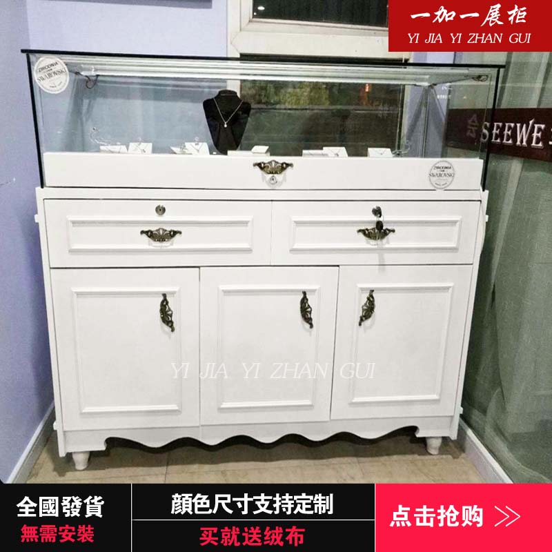 货架饰品首饰品柜台珠宝展示柜玻璃柜台木质烤漆商场柜中岛柜台在类目 商业/办公家具, 货架/展柜, 精品展柜/陈列柜中 - 来自Buy2taobao.com提供专业的淘宝代购服务