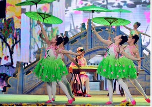 靓衣轩演出服饰-2016年新款荷塘月色演出服好