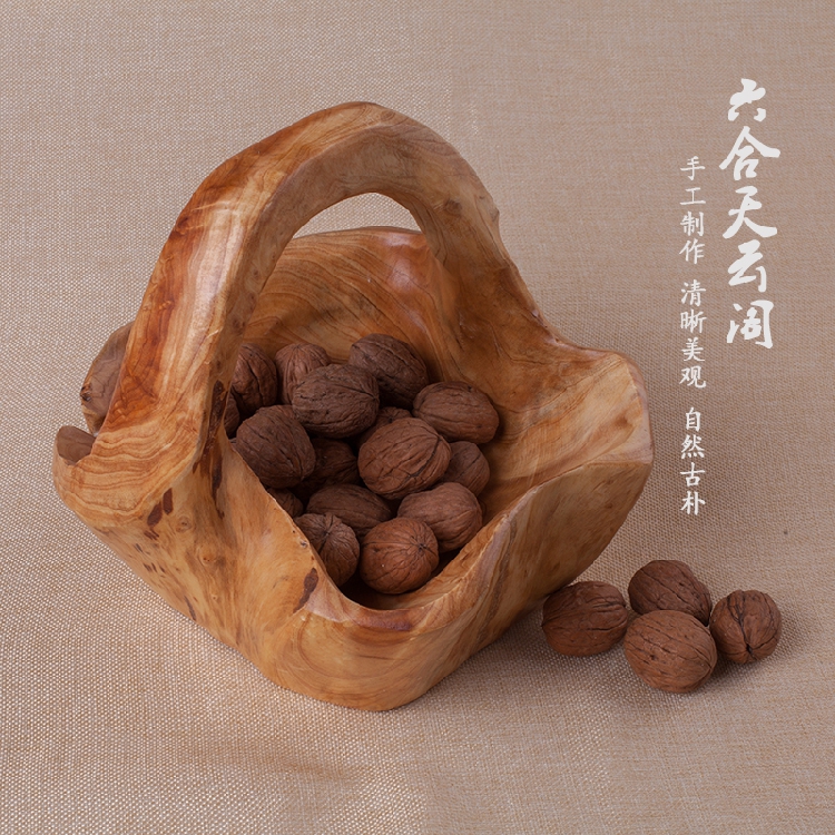 实木果篮根雕花篮欧式水果盘木制水果篮时尚糖果盘干果盘果盆摆件在类目 餐饮具, 餐具, 果盆/果盘/果篮中 - 来自Buy2taobao.com提供专业的淘宝代购服务