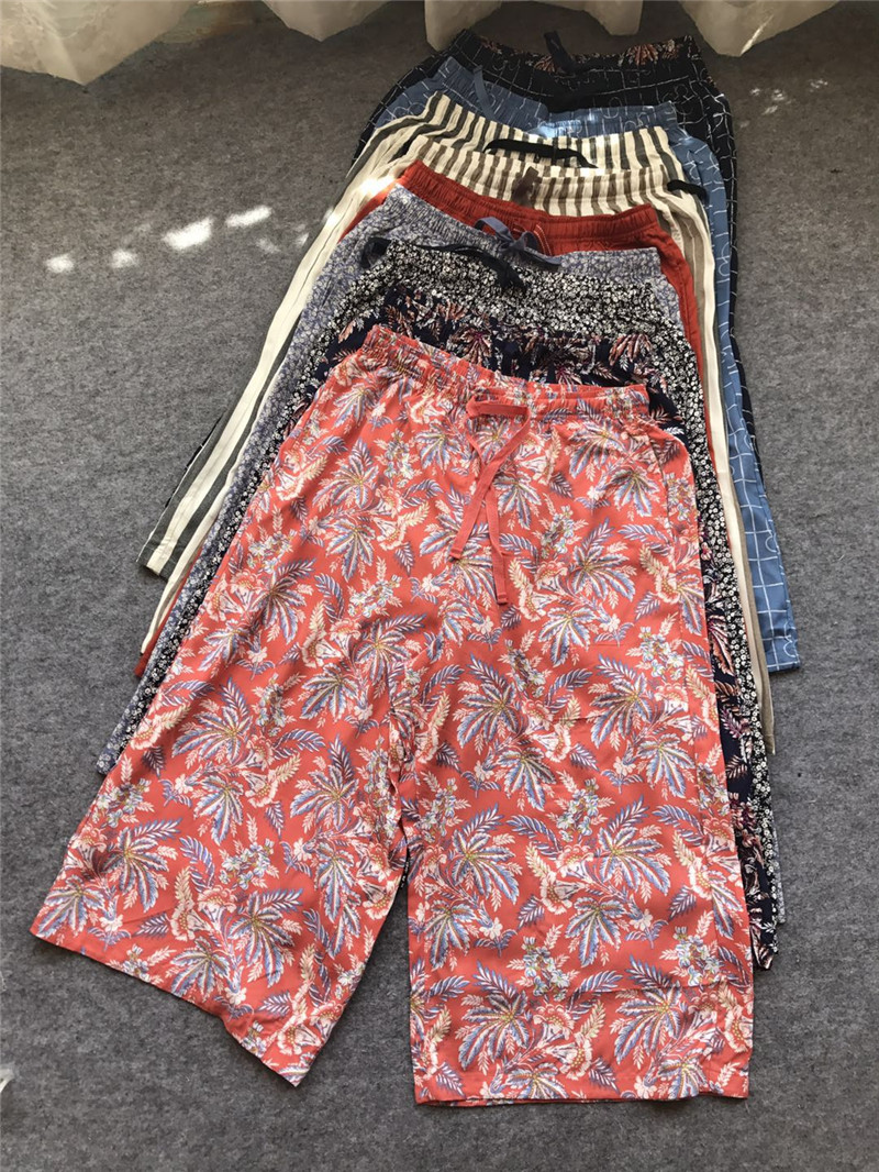 【原】出日本优家~百分百纯原人造棉~绵绸女式七分阔腿裤超舒服|ruв категории Женская одежда, брюки, брюки - от Buy2taobao.com для оказания профессиональной услуги покупки агента Taobao