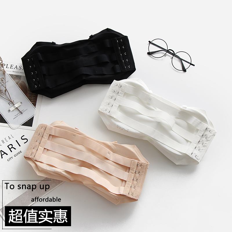 无肩带内衣女无钢圈聚拢抹胸式文胸无带防滑美背裹胸打底薄款夏天|ruв категории Нижнее белье, Топика - от Buy2taobao.com для оказания профессиональной услуги покупки агента Taobao