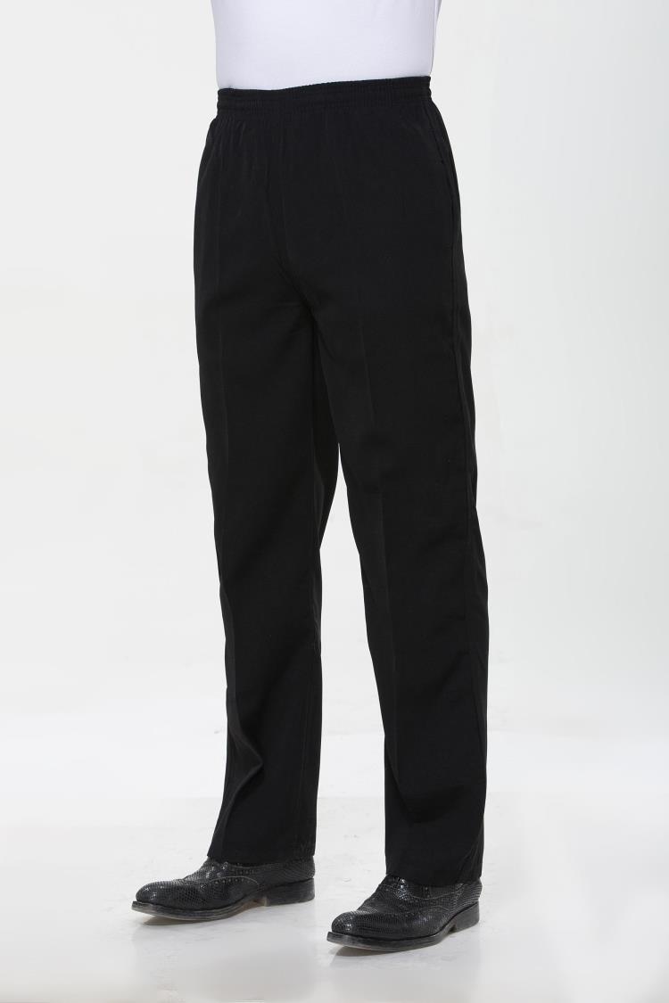 酒店厨师裤子厨师长工作裤 餐厅服务员厨房工作裤厨师服松紧裤子|msdalam kategori Pakaian Lelaki, menetapkan, seragam Tooling - dari Buy2taobao.com untuk memberikan perkhidmatan ejen Taobao profesional membeli