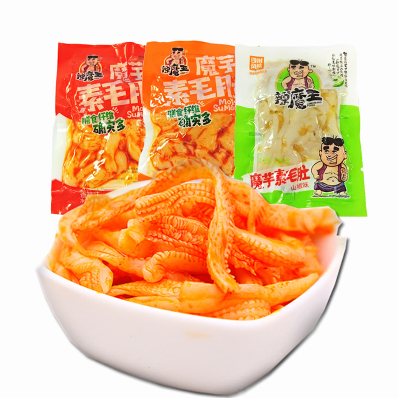 辣魔王素毛肚/素鱿鱼香辣/山椒/烧烤味辣魔王魔芋丝条素食1000g在类目 零食/坚果/特产, 豆干制品/蔬菜干, 素肉中 - 来自Buy2taobao.com提供专业的淘宝代购服务
