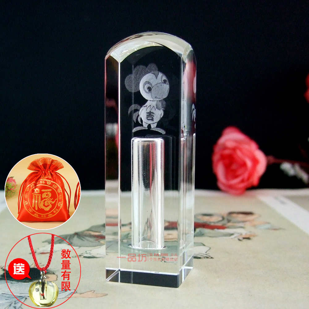 水晶内雕胎毛章鸡 胎发纪念品宝宝出生礼物 婴儿脐带印章 制作diy|msdalam kategori Toy/bayi/teka-teki/blok bangunan/model, Baby Ji Nianpin/Produk peribadi, Lanugo bab - dari Buy2taobao.com untuk memberikan perkhidmatan ejen Taobao profesional membeli