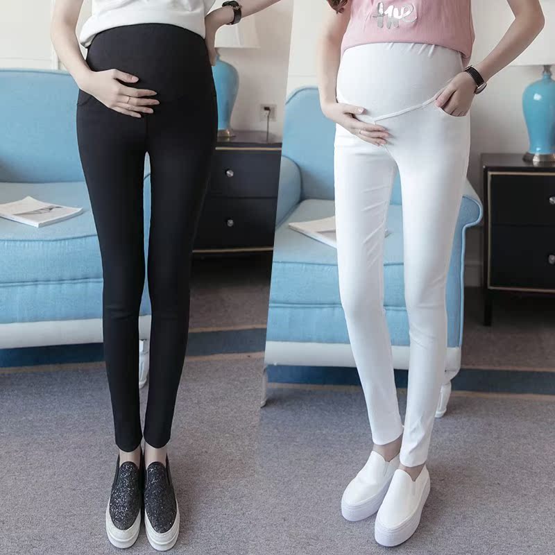 Maternity Leggings spring and autumn Thin section 2018 new pattern modal Nine points Maternity Pants Spring Low-waisted Exorcism Prop belly pantsin the Maternity/Maternal supplies/Nutrition , Maternity Pants/Prop belly pants, Pregnant women pencil pants category - from Buy2taobao.com to provide professional Taobao agent buy service