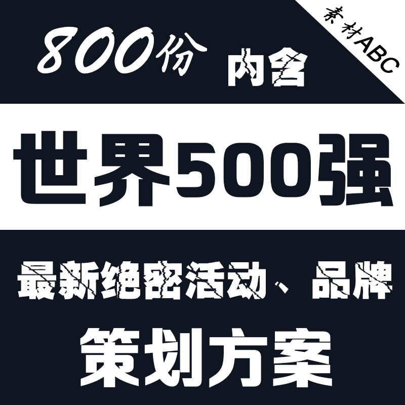 800份世界500強營銷推廣/活動策劃推廣方案 房地産/廣告創意資料在類目 資產, 無形資產中 - 來自Buy2taobao.com提供專業的淘寶代購服務