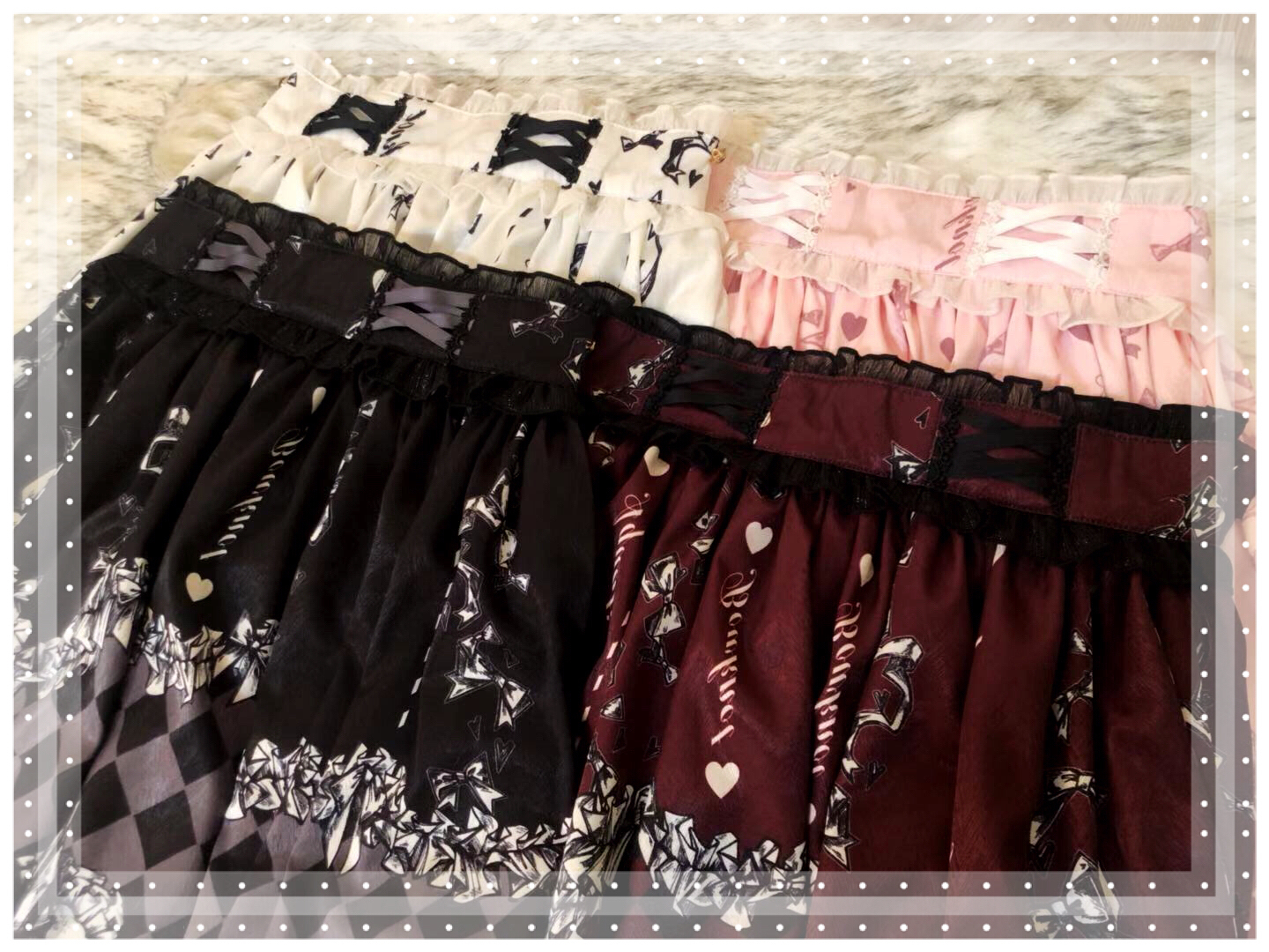 【现货】Moon Gravity月有引力 【Bowknot】蝴蝶结SK半身裙在类目 模玩/动漫/周边/cos/桌游, 二次元洛丽塔, 洛丽塔半身裙中 - 来自Buy2taobao.com提供专业的淘宝代购服务