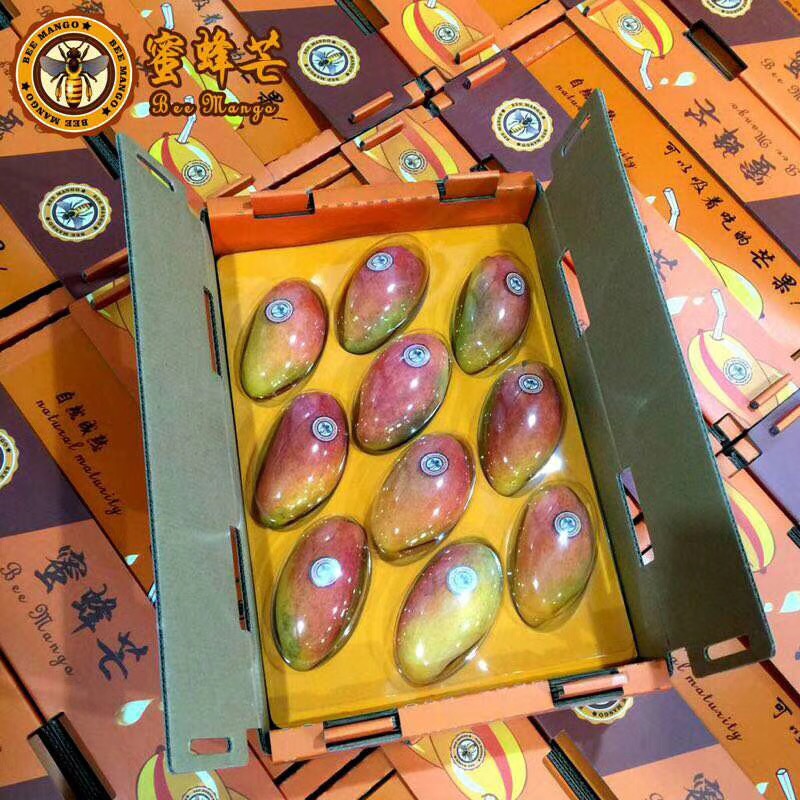 Shenyang honeybee Mango honey Manco Smoking Mango Hainan Tree 8-12 Fruit Liaoningin the Aquatic meat/Fresh fruits and vegetables/Cooked , Fresh fruit , Mango category - from Buy2taobao.com to provide professional Taobao agent buy service