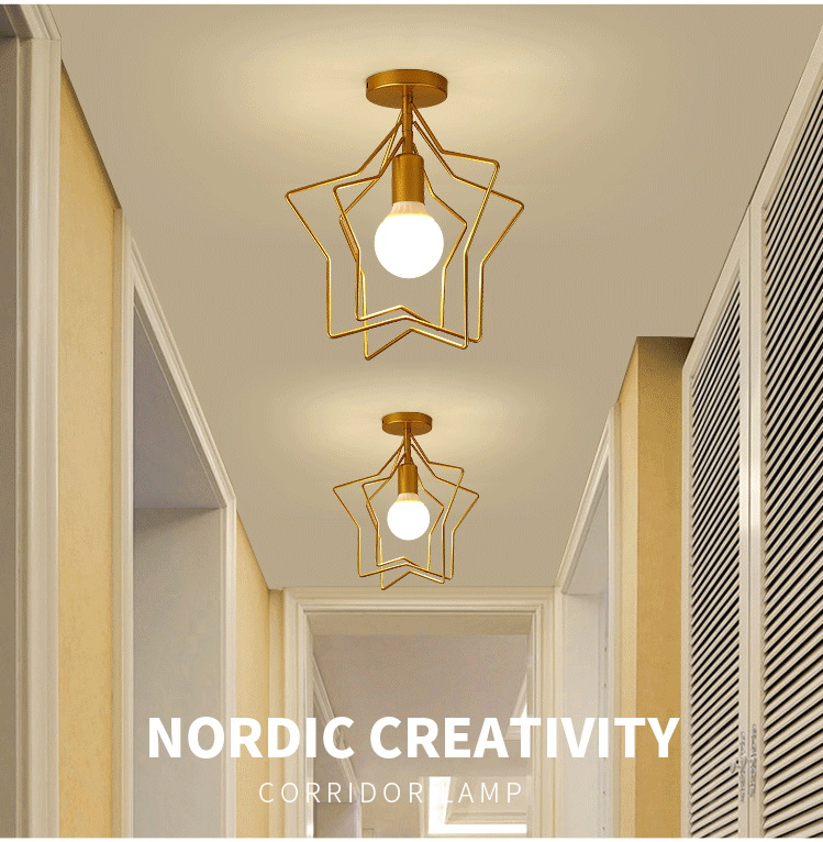 Northern Europe star a chandelier Light extravagance a living room Corridor Aisle lamps and lanterns colour originality personality Restaurant Lightingin the Decoration main material , Lamps , Ceiling category - from Buy2taobao.com to provide professional Taobao agent buy service