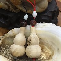 Pure handwork Good luck Aloe gourd Mobile phone pendant a pair Valentine's Dayin the Antique/Youbi/Crafts/Collection , Religious articles , Instruments/Offerings , Incense category - from Buy2taobao.com to provide professional Taobao agent buy service