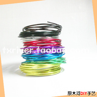 彩色铝线1MM-多色可选 DIY自制手工艺品杂货 金属线 串珠配件在类目 玩具/童车/益智/积木/模型, 手工制作/创意DIY, 其他手工制作中 - 来自Buy2taobao.com提供专业的淘宝代购服务