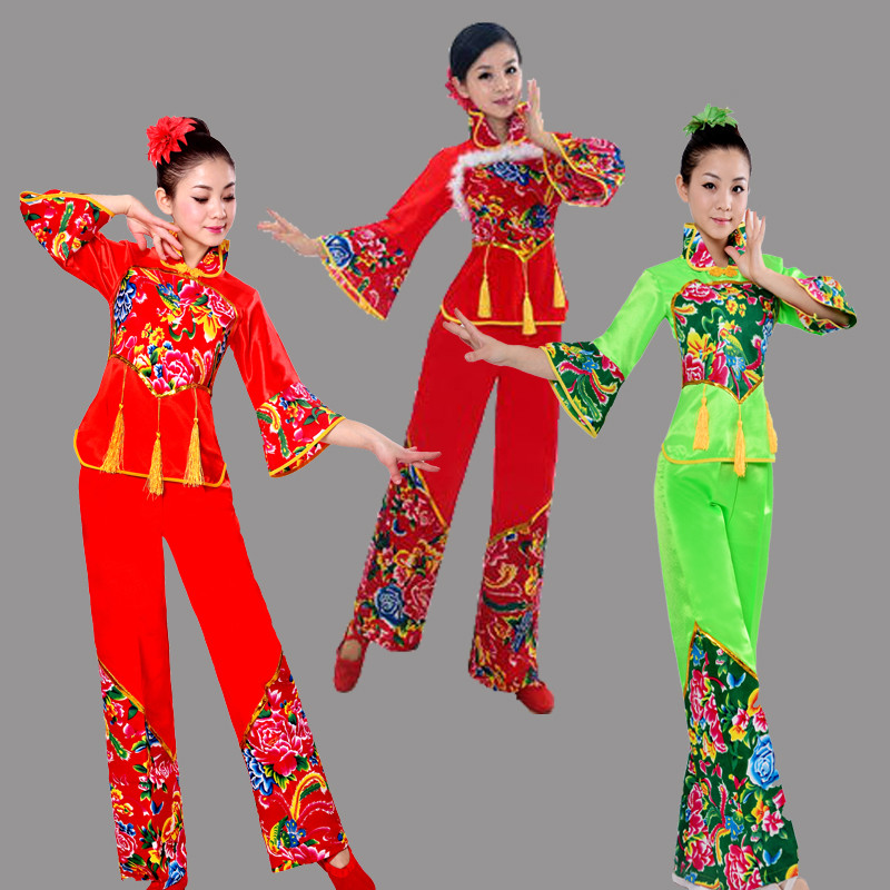 new pattern Younger service Women's wear 2018 Folk Dance Costume Waist encouraged Fan dance square dance Costumein the Sports/Yoga/Fitness/Fans supplies , Dance/Aerobics/Gymnastics , Yangge , Younger service category - from Buy2taobao.com to provide professional Taobao agent buy service