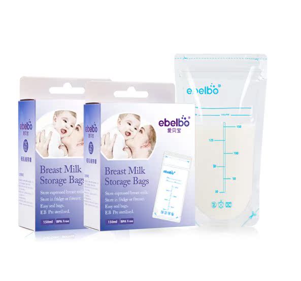 爱贝宝(ebelbo) 储奶袋母乳存奶袋储奶袋子30片装*2盒在类目 孕妇装/孕产妇用品/营养, 妈妈产前产后用品, 母乳储存保鲜中 - 来自Buy2taobao.com提供专业的淘宝代购服务