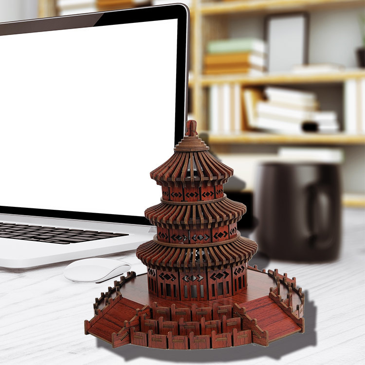 3D立体木质拼图儿童成人创意礼物木制玩具天坛建筑拼装模型sjD在类目 玩具/童车/益智/积木/模型, 串珠/拼图/配对/拆装/敲打玩具, 拼图/拼板中 - 来自Buy2taobao.com提供专业的淘宝代购服务