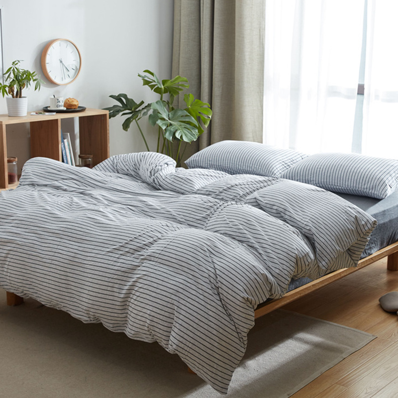 singleton Knitted Cotton Quilt cover Japanese Cotton Tianzhu quilt with cotton wadding stripe pure cotton The bed Supplies Double Quilt coverin the Bedclothes , Quilt category - from Buy2taobao.com to provide professional Taobao agent buy service