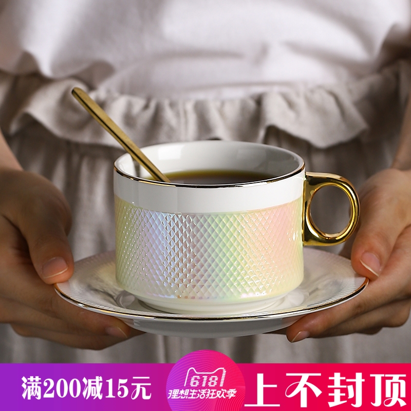 咖啡杯水杯杯子创意个性潮流欧式小奢华ins风陶瓷大容量定制礼物|ruв категории посуда, кофе, кофе - от Buy2taobao.com для оказания профессиональной услуги покупки агента Taobao