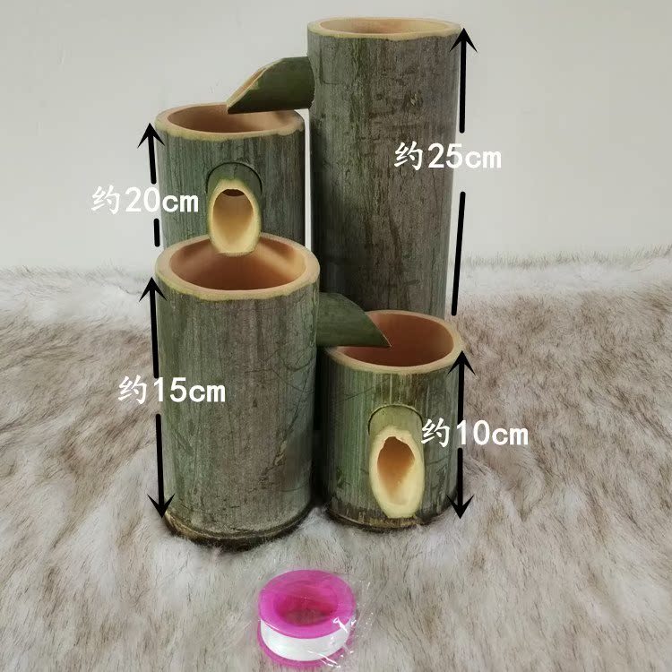 促销毛竹流水器DIY竹子水循环上下台阶流水摆件竹筒滴水器9.9元包在类目 商业/办公家具, 城市家具, 美化丰富空间设施, 喷泉中 - 来自Buy2taobao.com提供专业的淘宝代购服务
