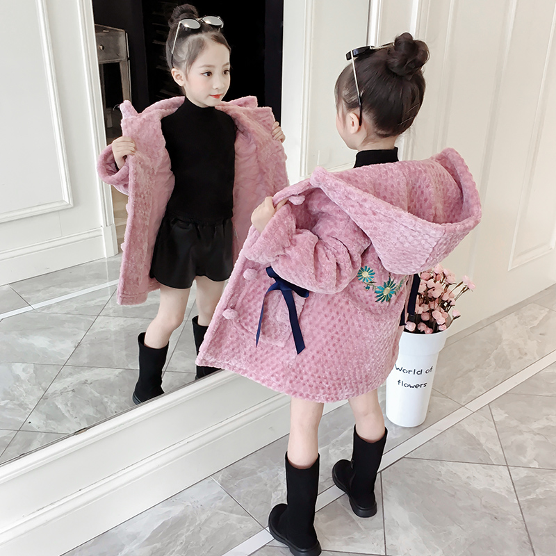 女童冬装棉衣2018新款童装儿童加厚外套大衣中大童韩版棉服棉袄潮在类目 童装/婴儿装/亲子装, 棉袄/棉服中 - 来自Buy2taobao.com提供专业的淘宝代购服务