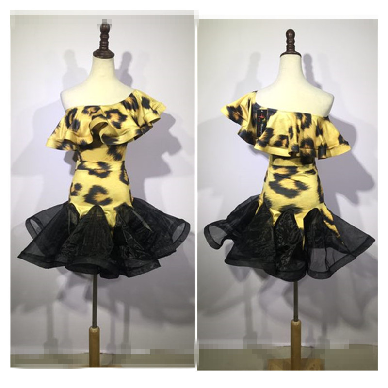 new pattern Leopard Latin a juvenile girl Just The skirt Uniforms costume adult perform clothingin the Sports/Yoga/Fitness/Fans supplies , Dance/Aerobics/Gymnastics , Latin , Latin Dance Set category - from Buy2taobao.com to provide professional Taobao agent buy service