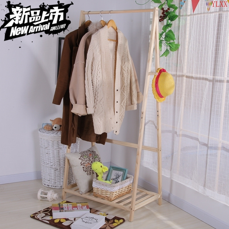 衣架落地简约现代衣帽架落地卧室挂衣架简易松木衣服架移动晾衣架在类目 住宅家具, 架类, 衣帽架中 - 来自Buy2taobao.com提供专业的淘宝代购服务