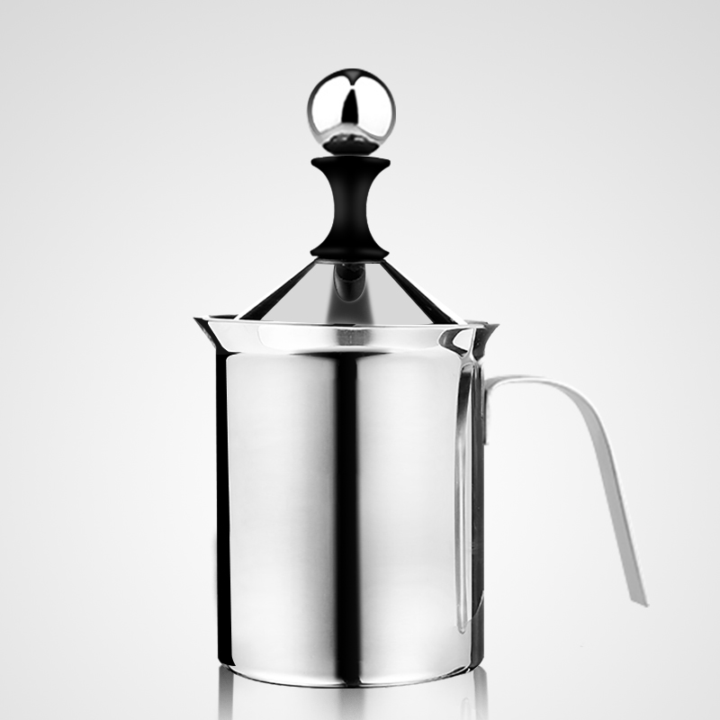 加厚双层打奶泡器 牛奶打泡器手动打奶器花式咖啡杯奶泡壶机|msdalam kategori pinggan mangkuk, kopi, perkakas sokongan - dari Buy2taobao.com untuk memberikan perkhidmatan ejen Taobao profesional membeli