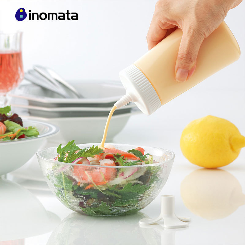 日本进口正品 inomata可倒置调味瓶厨房酱油醋调料瓶沙拉酱蜜蜂瓶在类目 厨房/烹饪用具, 厨用小工具/厨房储物, 储物瓶罐/厨房储物器皿, 调味瓶罐中 - 来自Buy2taobao.com提供专业的淘宝代购服务