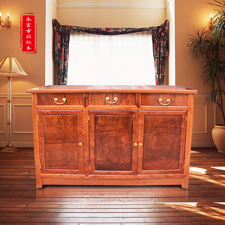 Myanmar Rosewood Foyer Simplicity modern Solid Wood 3 Shoe cabinet Entrance cabinet Sideboard Large fruit sandalwood Lockersin the Residential furniture , Cabinet , Shoebox category - from Buy2taobao.com to provide professional Taobao agent buy service