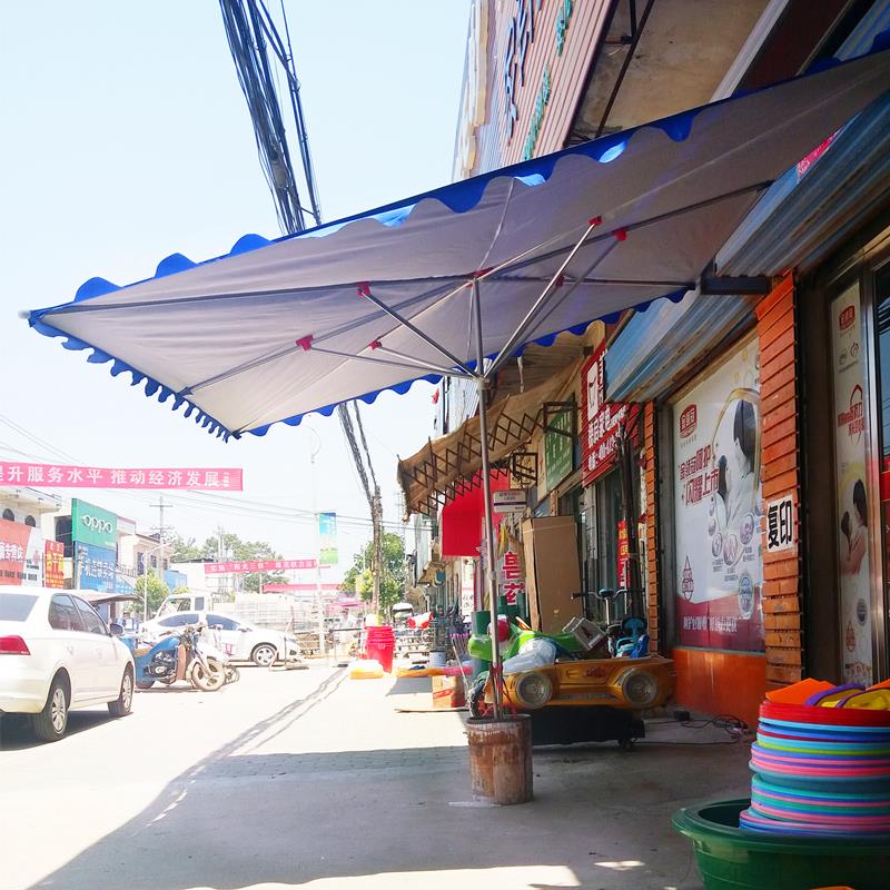 Galvanized steel Stall up Sunshade rectangle Storefront outdoors Beach Umbrella Tent Umbrella Umbrellain the Home Daily , Umbrella/Rain gear/Rain/Moistureproof , Umbrella category - from Buy2taobao.com to provide professional Taobao agent buy service