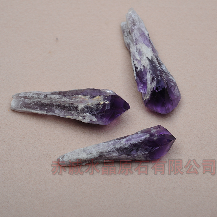 巴西天然紫水晶簇摆件权杖紫晶摆件单尖紫水晶柱家居能量转运饰品在类目 饰品/流行首饰/时尚饰品新, 摆件中 - 来自Buy2taobao.com提供专业的淘宝代购服务