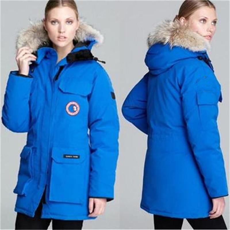 outdoors lady Canada Self cultivation Cold keep warm Goose down Expedition Mid length version wear-resisting Windbreak waterproof Down Jacketsin the Outdoor/Mountaineer/Camping/Travel Goods , Outdoor clothing , Down , Down jacket category - from Buy2taobao.com to provide professional Taobao agent buy service