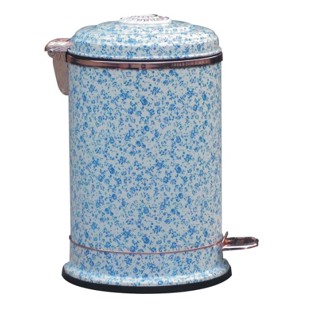 New products Promotion Lijia high-grade Blue and white porcelain Mute Buffer Trash 10 Pedal Trashin the Family/Personal Cleaning Tools , Housework/Floor cleaning equipment , Trash/Trash rack , Trash category - from Buy2taobao.com to provide professional Taobao agent buy service