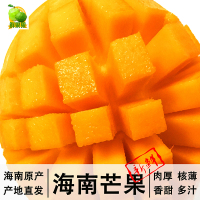 青皮澳-果海南贵妃澳芒8斤包邮海南三亚 青皮