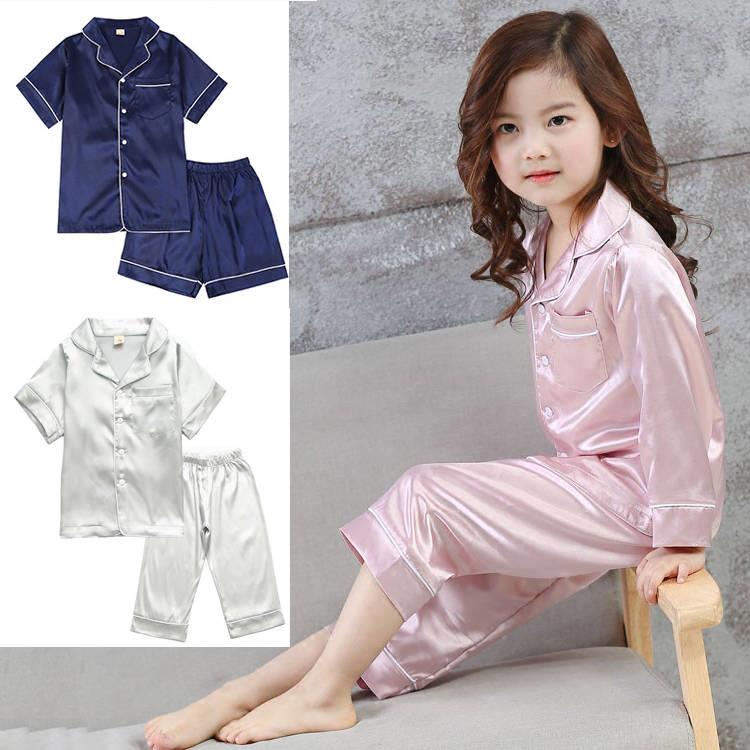 儿童睡衣男女童夏季冰丝套装男孩女孩长袖短袖宝宝中大童装家居服|msdalam kategori Bekalan Ibu / Ibu / Pemakanan, tracksuit/peralatan menyusu/pakaian musim luruh, pakej perkhidmatan rumah - dari Buy2taobao.com untuk memberikan perkhidmatan ejen Taobao profesional membeli