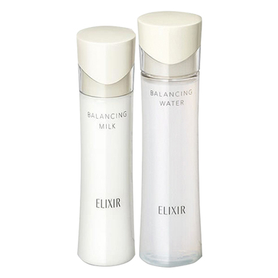 保税日本资生堂Elixir怡丽丝尔水油平衡化妆水乳液组合 清爽型I