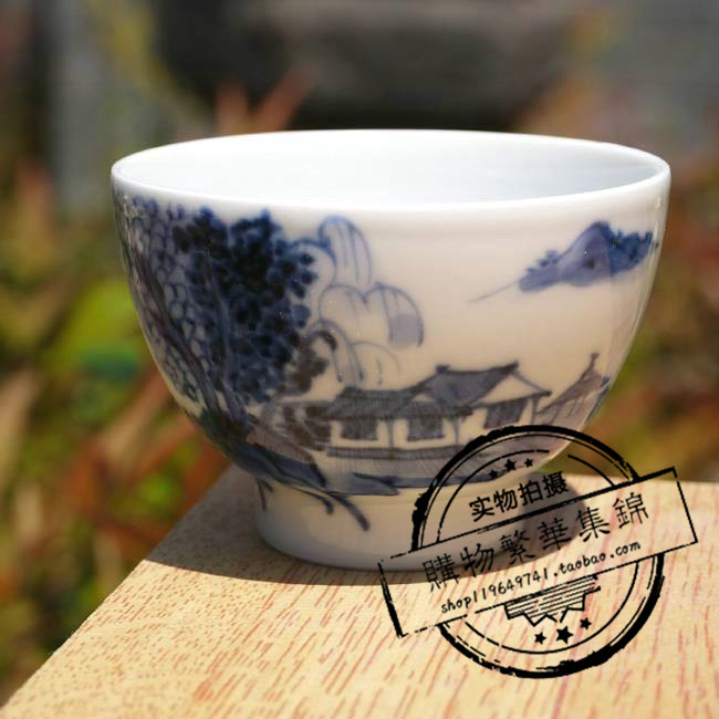 Agency purchase Kyoto, Japan Kiyomizu landscape Frying teacup Single product glass Arts and Craftsin the Tableware , Tea set , Cup category - from Buy2taobao.com to provide professional Taobao agent buy service