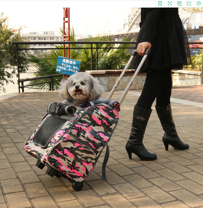 迷彩寵物拉杆箱狗狗拉杆包大號寵物包中型犬外出便攜箱包旅行箱包在類目 寵物/寵物食品及用品, 貓/狗日用品, 揹包/箱包中 - 來自Buy2taobao.com提供專業的淘寶代購服務