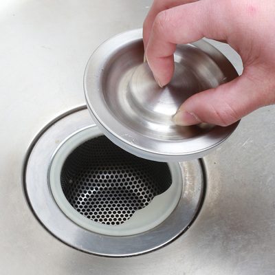 潜水艇洗菜盆漏水塞洗碗槽堵水孔盖子通用厨房洗菜封水池过滤器网