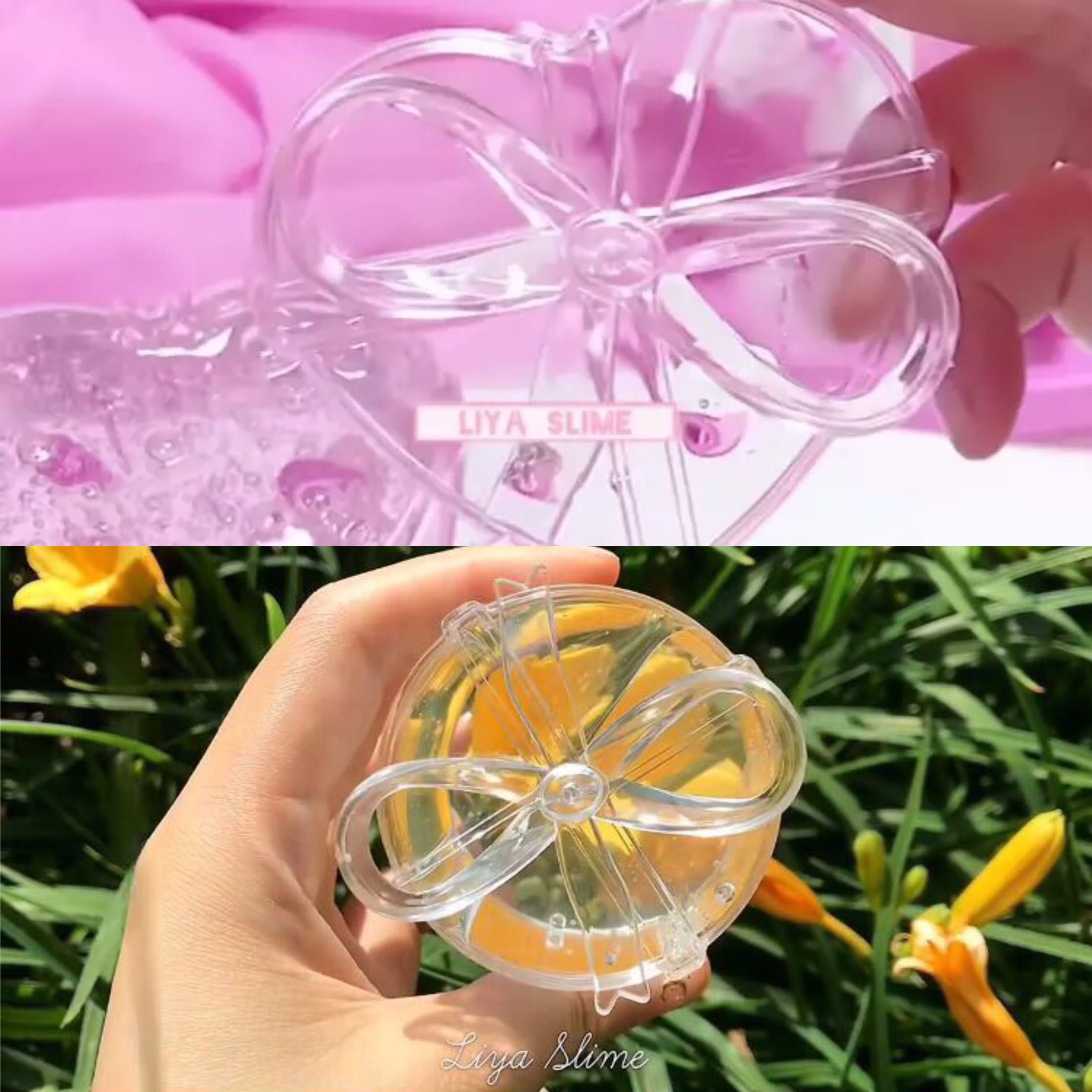 快手美拍同款 史莱姆盒Ins 爱心蝴蝶结圆形蝴蝶结pp盒网红盒|msdalam kategori Toy/bayi/teka-teki/blok bangunan/model, Choi lumpur/Clay/tanah liat Fimo, Clay/tanah liat ini - dari Buy2taobao.com untuk memberikan perkhidmatan ejen Taobao profesional membeli