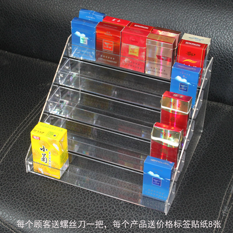 Tobacco display supermarket Acrylic Smoke rack Convenience Store Cosmetics Chewing gum Facial mask Desktop Display Rackin the Business/Office Furniture , Shelf/Showcase , Supermarket shelves category - from Buy2taobao.com to provide professional Taobao agent buy service