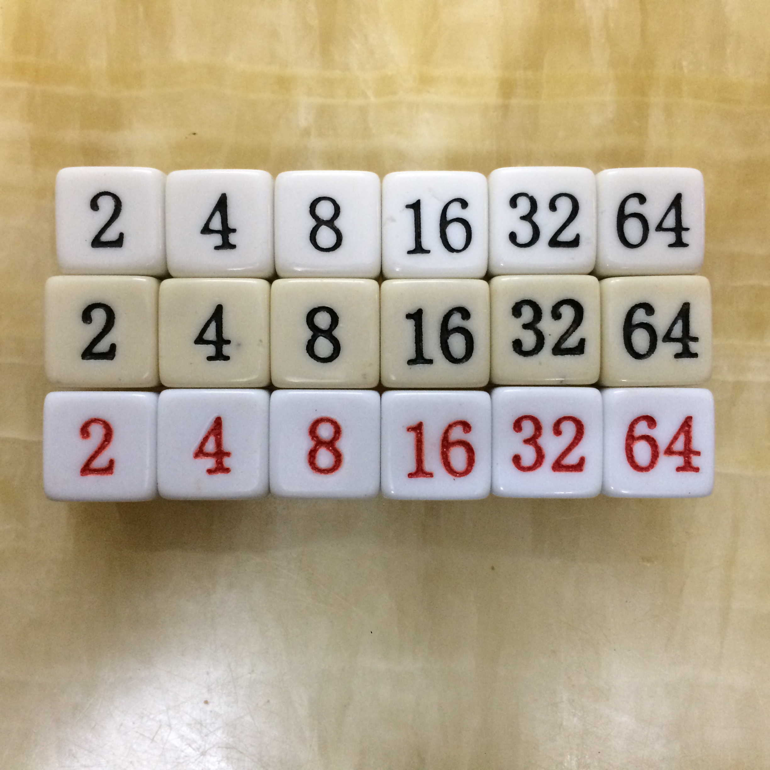16MM方角倍数骰子2,4,8,16,32,64 16号方角倍数色子|ruв категории движение/йога/фитнес/фанаты товаров, Маджонг/шахматы/головоломки, бозон/кости - от Buy2taobao.com для оказания профессиональной услуги покупки агента Taobao