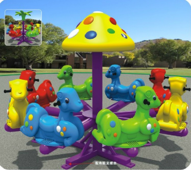 Best Sellers Direct selling kindergarten outdoors children merry-go-round Cartoon Mushroom Swivel chair Hand baby Carousel Toysin the Toy/Childs/Puzzle/Building block/Model , Pleasure/Teaching Equipment/Large facilities , Large modular play equipment category - from Buy2taobao.com to provide professional Taobao agent buy service