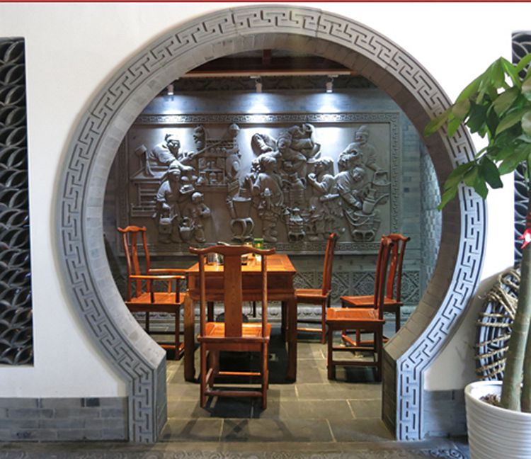 Brick relief Chinese style Building Materials To fake something antique Blue brick Palisade Courtyard Screen wall Vaulted Door 15cmin the Basic building materials , Brick , Brick category - from Buy2taobao.com to provide professional Taobao agent buy service