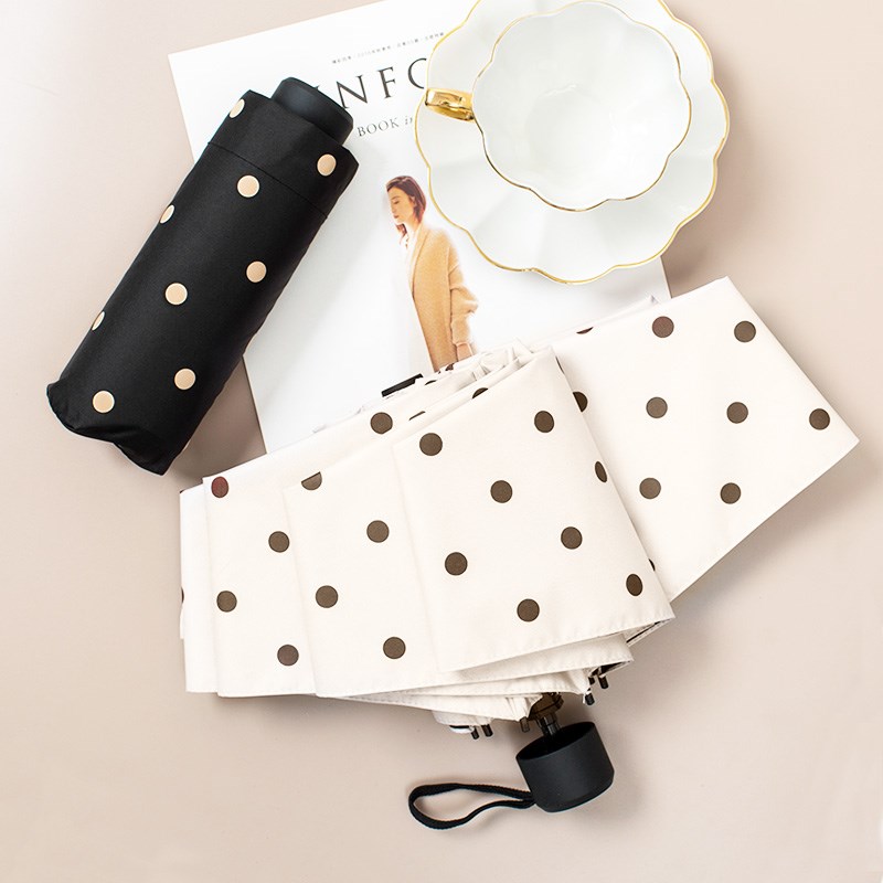 Wave Portable Small Super small Sunscreen ultraviolet-proof pocket Umbrella Dual use fold sunshade sunlightin the Home Daily , Umbrella/Rain gear/Rain/Moistureproof , Umbrella category - from Buy2taobao.com to provide professional Taobao agent buy service