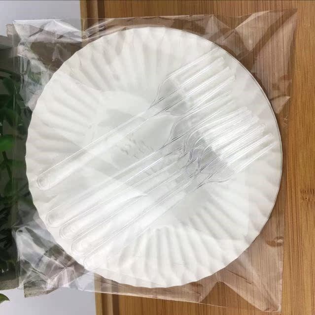 餐具套装盘叉组组合一次性餐具叉碟塑料生日餐具刀叉盘蛋糕纸盘子|msdalam kategori pinggan mangkuk, pinggan mangkuk pakai buang, pinggan mangkuk degradasi/pinggan mangkuk - dari Buy2taobao.com untuk memberikan perkhidmatan ejen Taobao profesional membeli