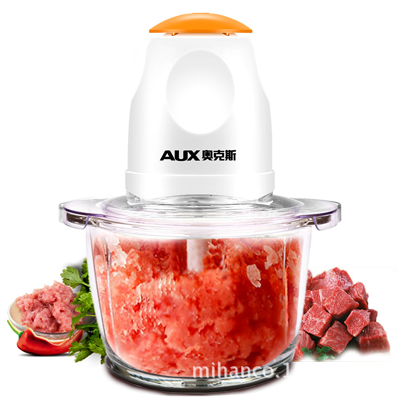 Aux Mincer household Multi-function cooking machine Shredder Meat machine Small mixer Electric Twisted filling machinein the Kitchen Appliances , Stir/Cooking machine category - from Buy2taobao.com to provide professional Taobao agent buy service