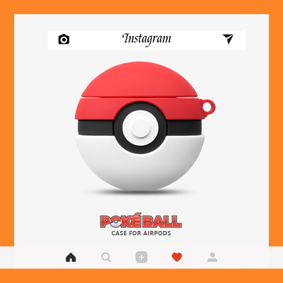 精灵球airpods保护套新款个性可爱苹果无线篮牙耳机壳一二代通用