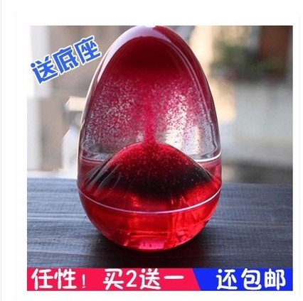 创意油滴沙漏计时器摆件液体油漏火山爆发儿童饰品玩具小礼物生日在类目 家居饰品, 摆件中 - 来自Buy2taobao.com提供专业的淘宝代购服务