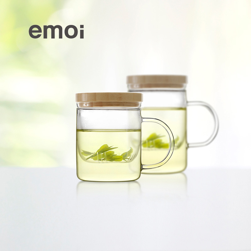 emoi基本生活玻璃茶杯加厚花茶杯竹蓋透明過濾功夫茶杯清新 H1118在類目 餐飲具, 杯子/水杯/水壺, 玻璃杯中 - 來自Buy2taobao.com提供專業的淘寶代購服務