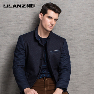 利郎男装派克秋季新款男装上衣立领修身男士夹克外套5QPK010-利郎,派克,男装,立领,夹克,修身,上衣,秋季,外套,新款-红色佳人官网